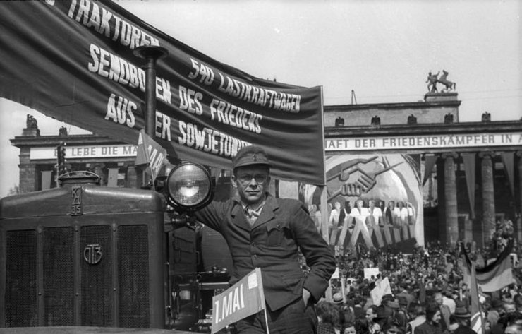 Вторая мировая война, итоги Второй мировой войны, ялтинская конференция, потсдамская конференция, послевоенное разделение Европы, разделение Германии, оккупационные зоны Германия, как появилась ГДР, как появилась ФРГ, история Германии, военная история