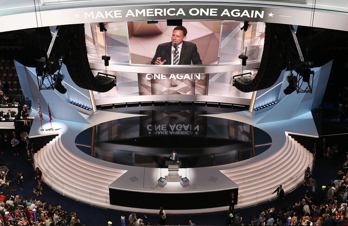 Выступление Питера Тиля на съезде Республиканской партии США