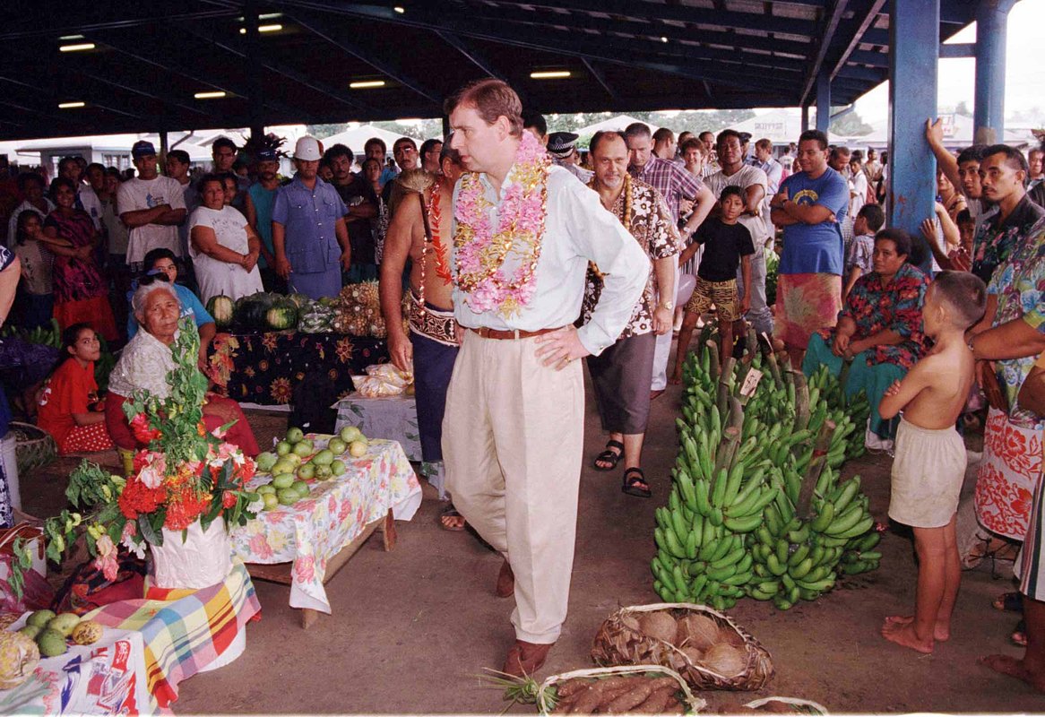 Принц Эндрю на Самоа, 1998 год